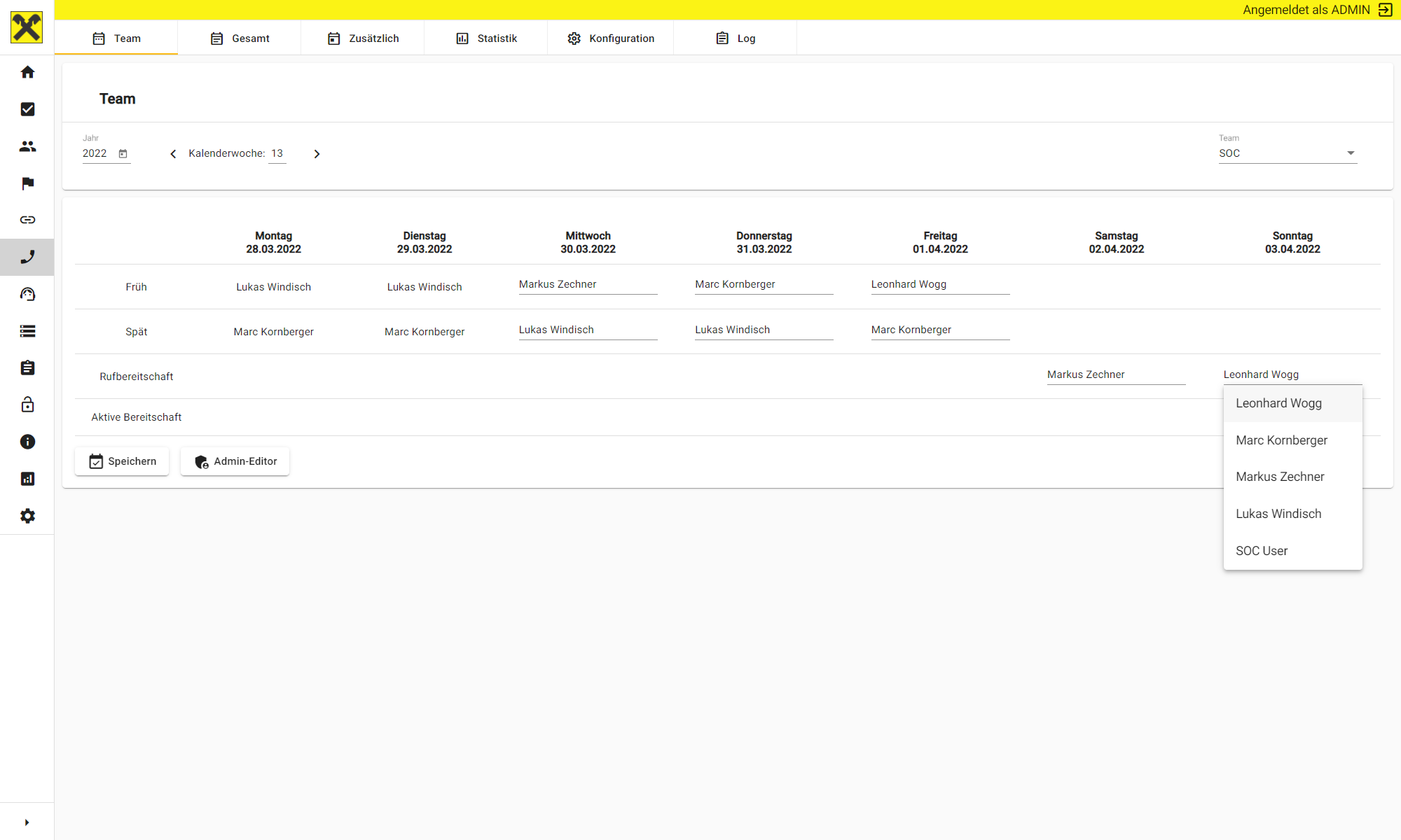 On-Call Scheduling - Team